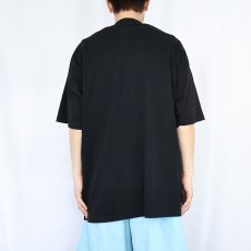 画像3: 90's Dizzy Gillespie USA製 ジャズミュージシャンプリントTシャツ BLACK XL (3)