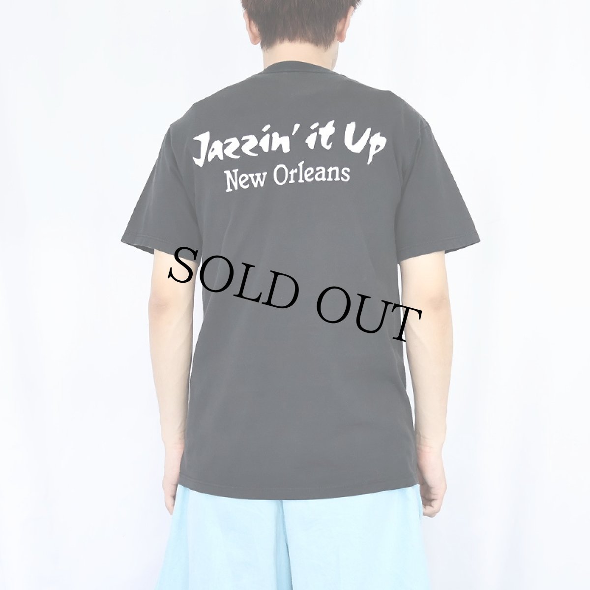 画像4: 90's Billie Holiday USA製 ジャズシンガーTシャツ BLACK M (4)