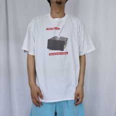 画像3: 90's Pinnacle Micro APEX 4.6 GB "Put a fork in it." コンピューター企業プリントTシャツ XL (3)