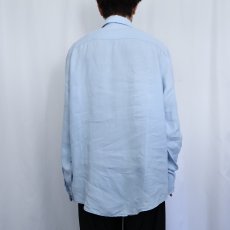 画像3: 2000's BANANA REPUBLIC ドゥエボットーニ リネンシャツ XL (3)