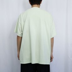 画像3: NIKE ACG ロゴ刺繍 Tシャツ LIME GREEN XL (3)