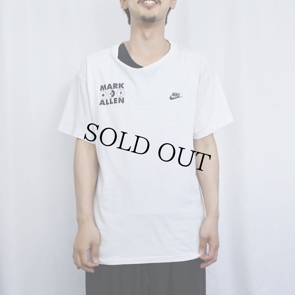 画像3: 90's NIKE 銀タグ USA製 "MARK ALLEN" トライアスロン選手 プリントTシャツ XL (3)