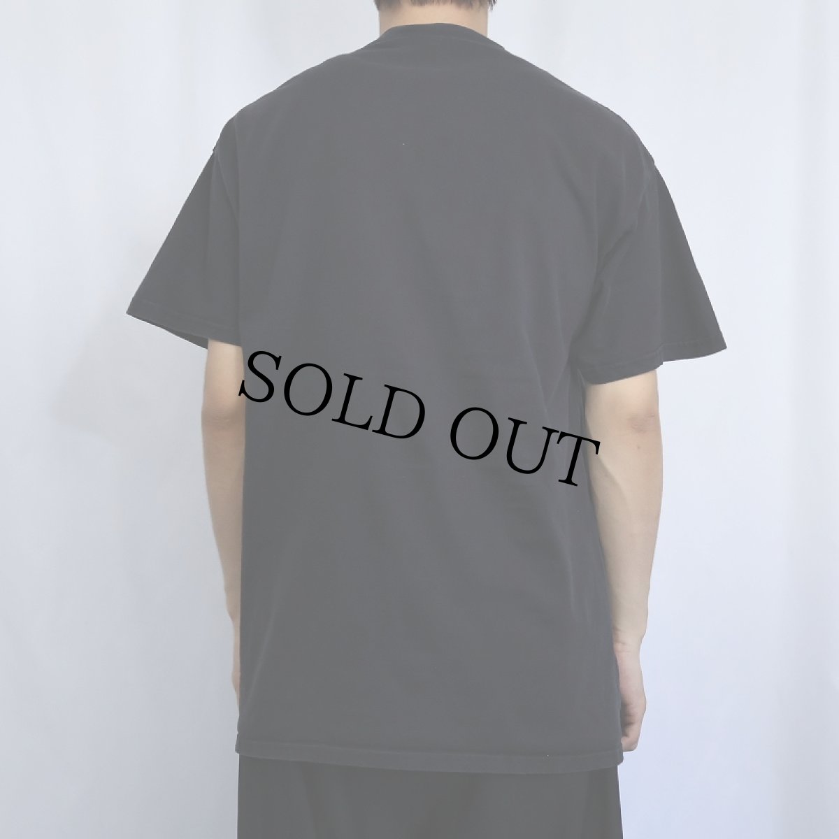 画像3: Richard Nixon "ZOMBIE vs SHARK" パロディプリントTシャツ BLACK L (3)