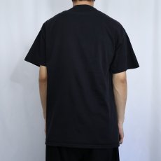 画像3: Richard Nixon "ZOMBIE vs SHARK" パロディプリントTシャツ BLACK L (3)