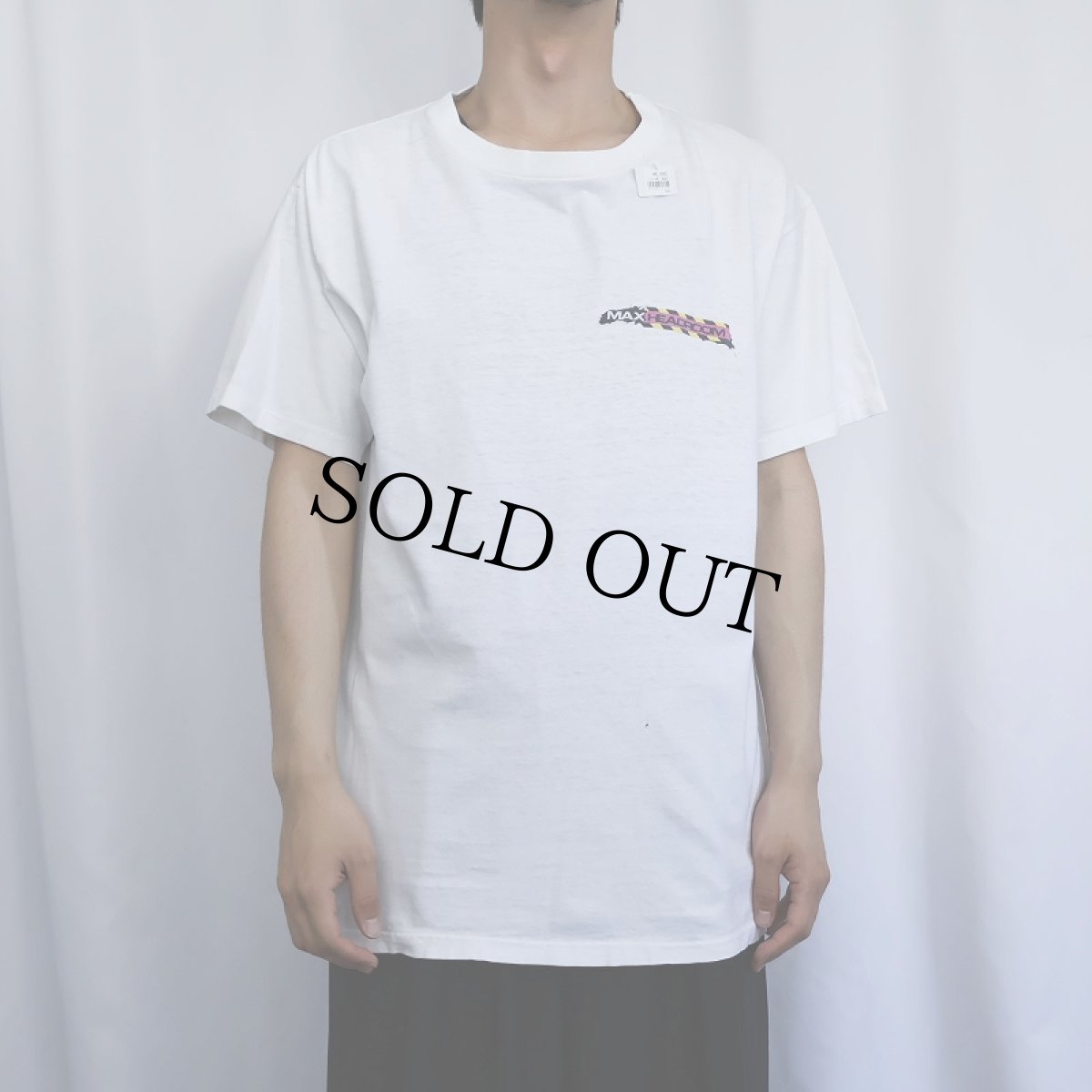 画像3: 80's MAX HEADROOM CGキャラクタープリントTシャツ (3)