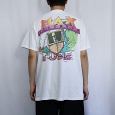 画像4: 80's MAX HEADROOM CGキャラクタープリントTシャツ  (4)