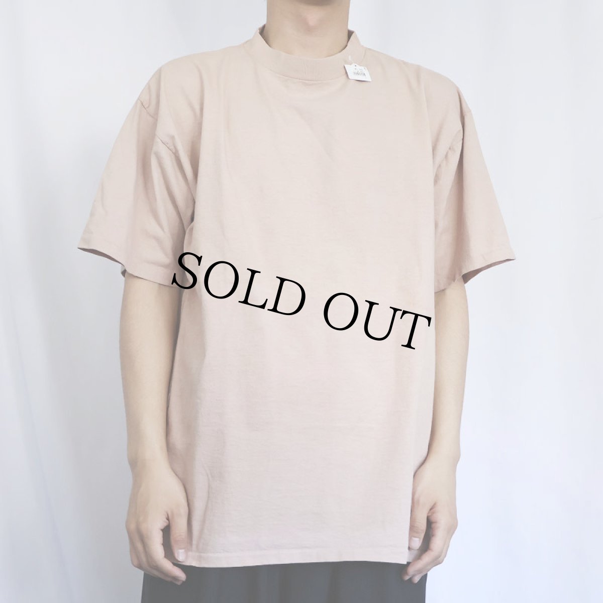 画像2: 90's ONEITA USA製 無地Tシャツ XL (2)