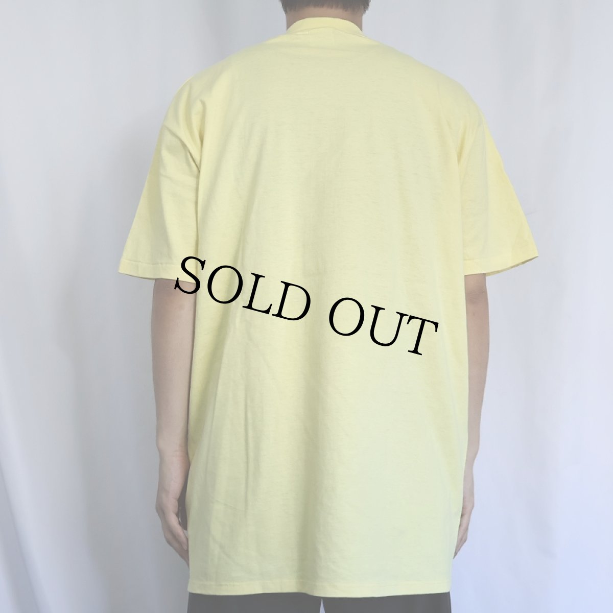 画像3: 90's Stedman USA製 無地Tシャツ XL (3)