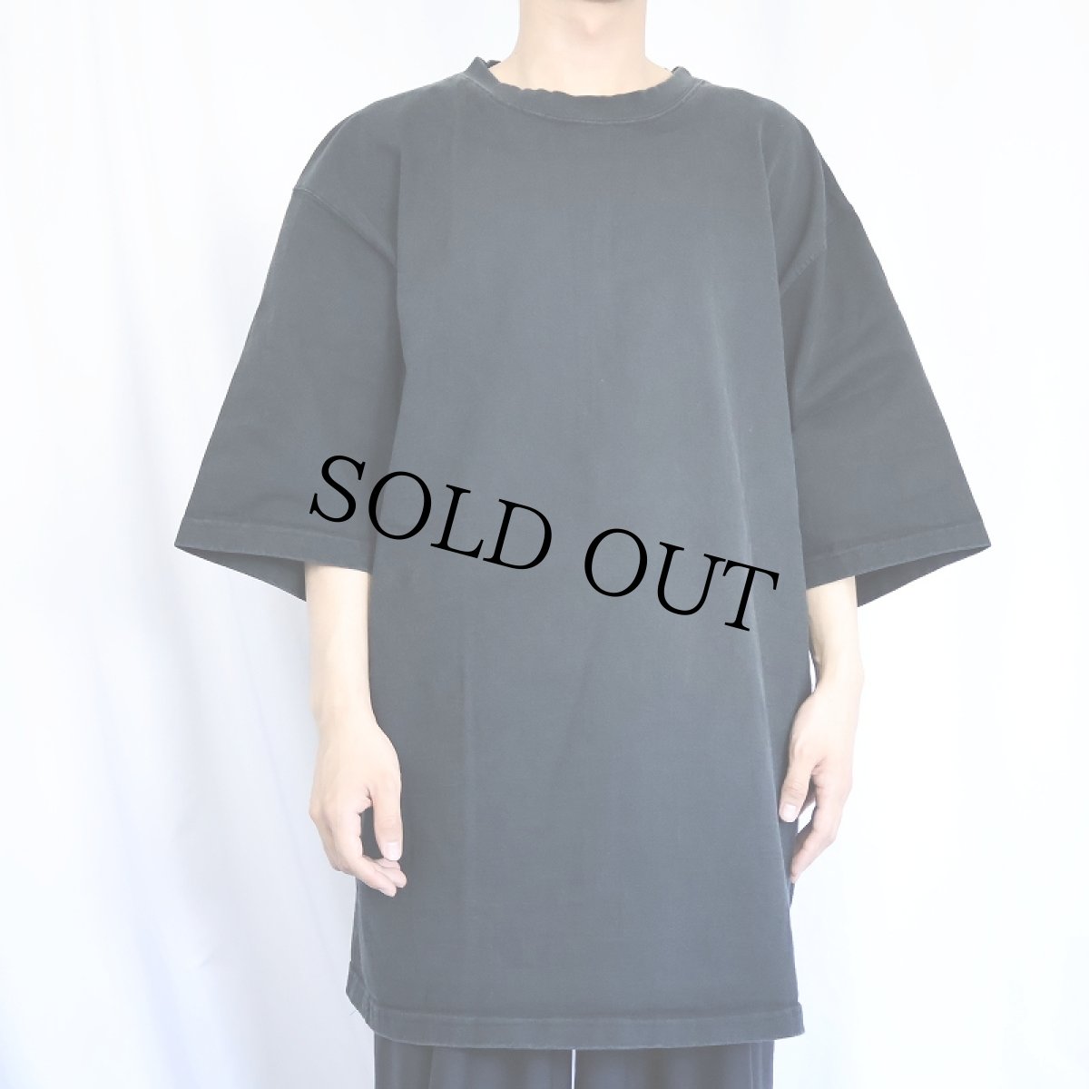 画像2: 90's CAMBER USA製 無地Tシャツ BLACK 3XL (2)