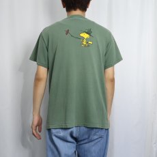 画像3: 90's PEANUTS USA製 "WOODSTOCK" キャラクタープリントTシャツ M (3)