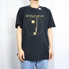 画像2: bauhaus ロックバンドプリントTシャツ BLACK XL (2)