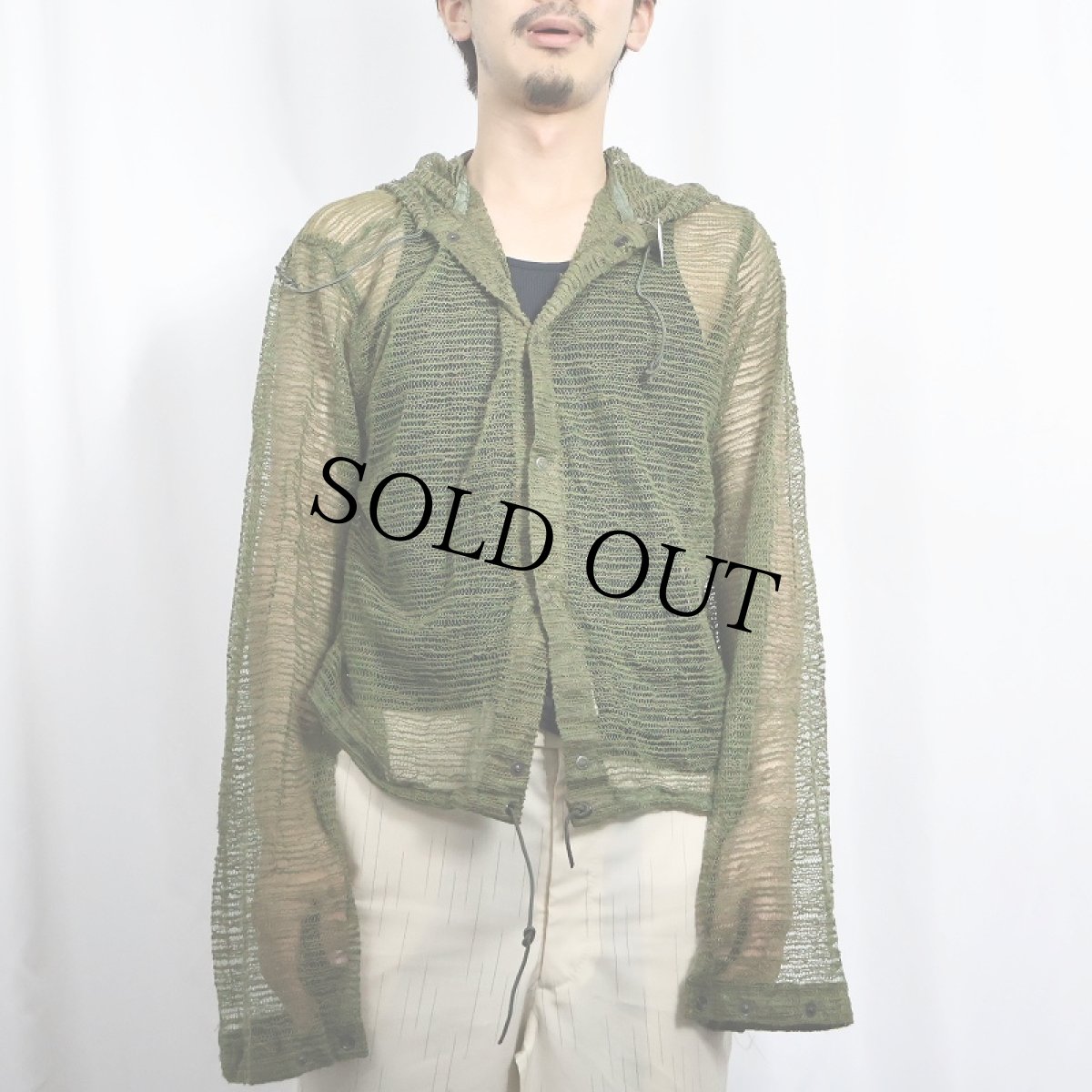 画像2: 80's U.S.ARMY モスキートパーカー MEDIUM (2)