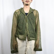 画像2: 80's U.S.ARMY モスキートパーカー MEDIUM (2)