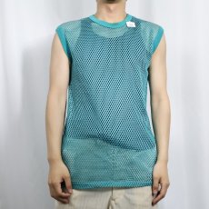 画像2: 80〜90's PRO CLASSICS USA製 メッシュタンクトップ L (2)
