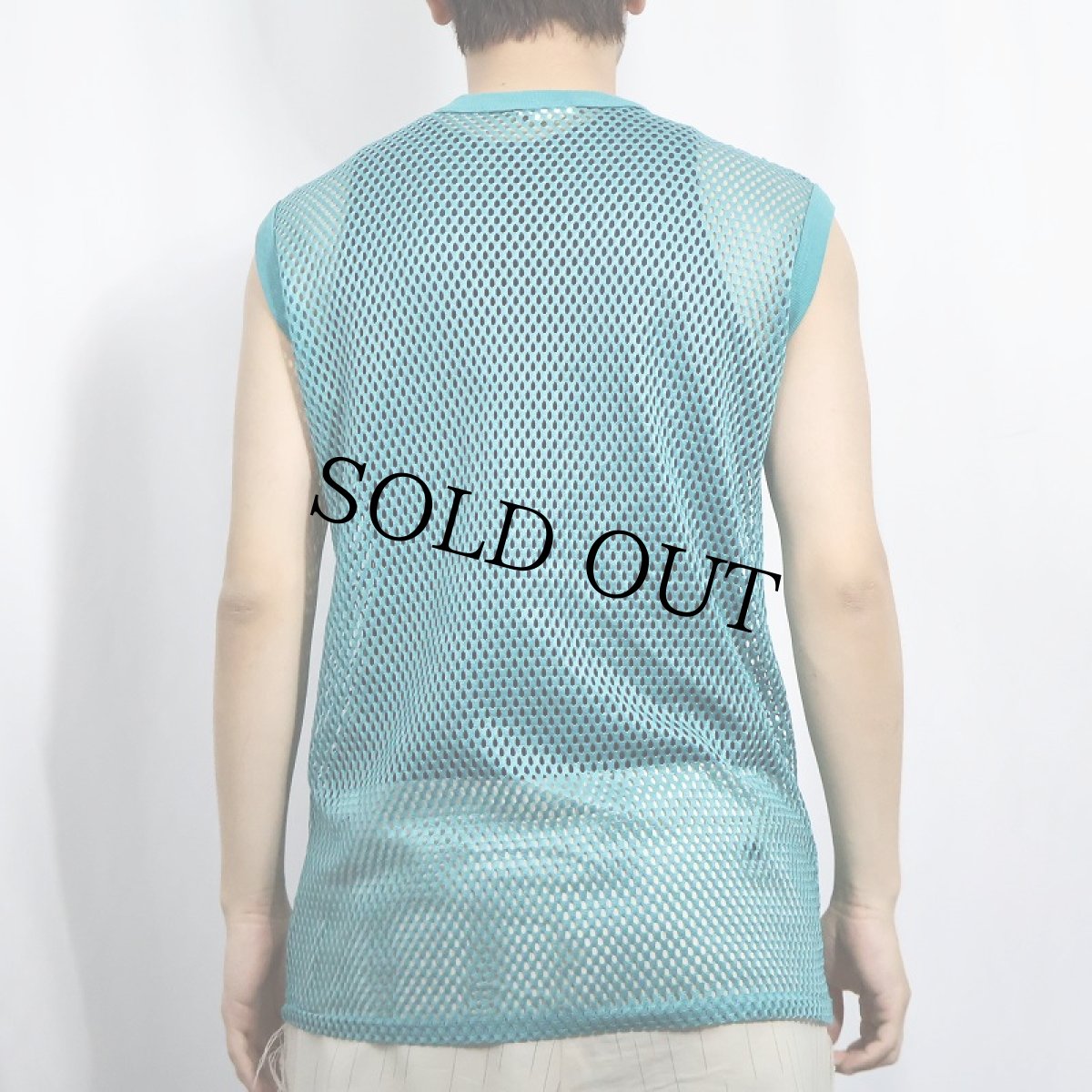 画像3: 80〜90's PRO CLASSICS USA製 メッシュタンクトップ L (3)