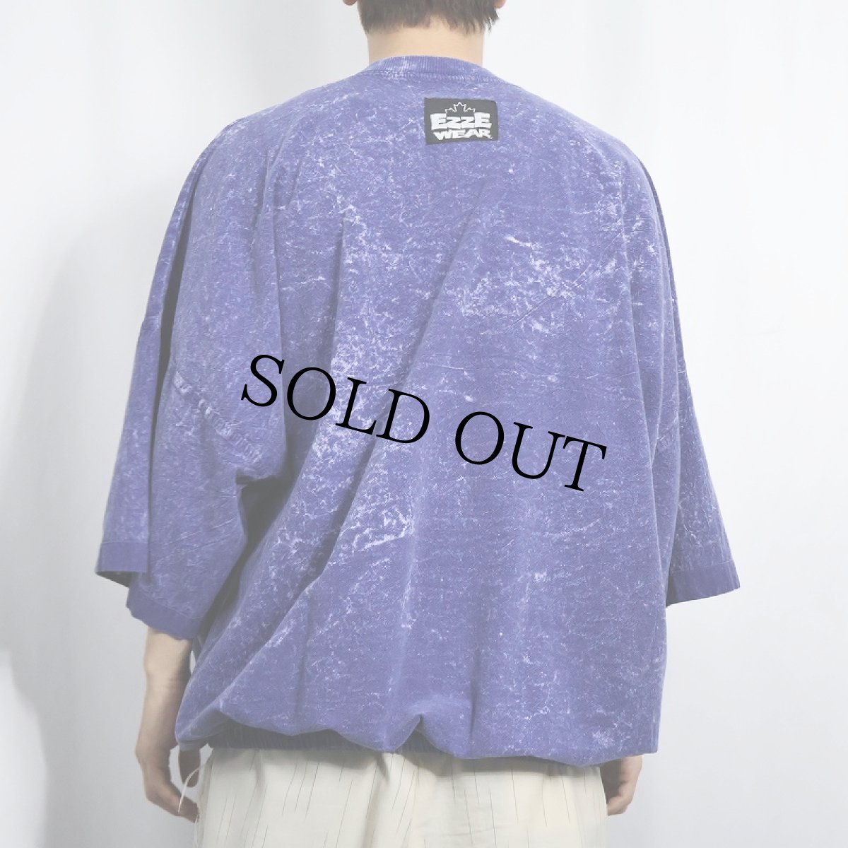 画像3: EZZE WEAR レースアップ プルオーバーシャツ (3)