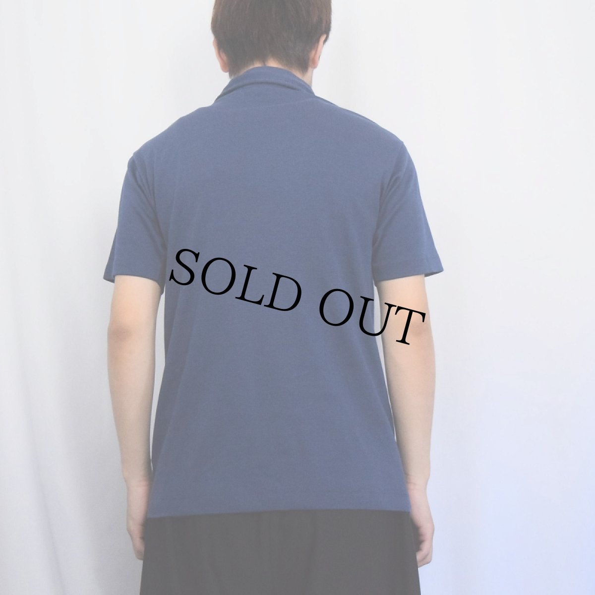 画像3: 70's Champion USA製 バータグ "HARLEY-DAVIDSON" 刺繍 ポロシャツ NAVY M (3)