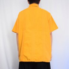 画像3: GUAYABERA フルジップ 刺繍デザイン キューバシャツ L (3)