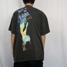 画像4: 2023 THE CURE "THE HEAD ON THE DOOR" ロックバンドプリントTシャツ BLACK  (4)