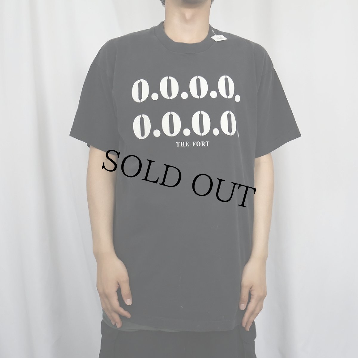 画像2: 90's THE FORT "0.0.0.0." プリントTシャツ BLACK (2)