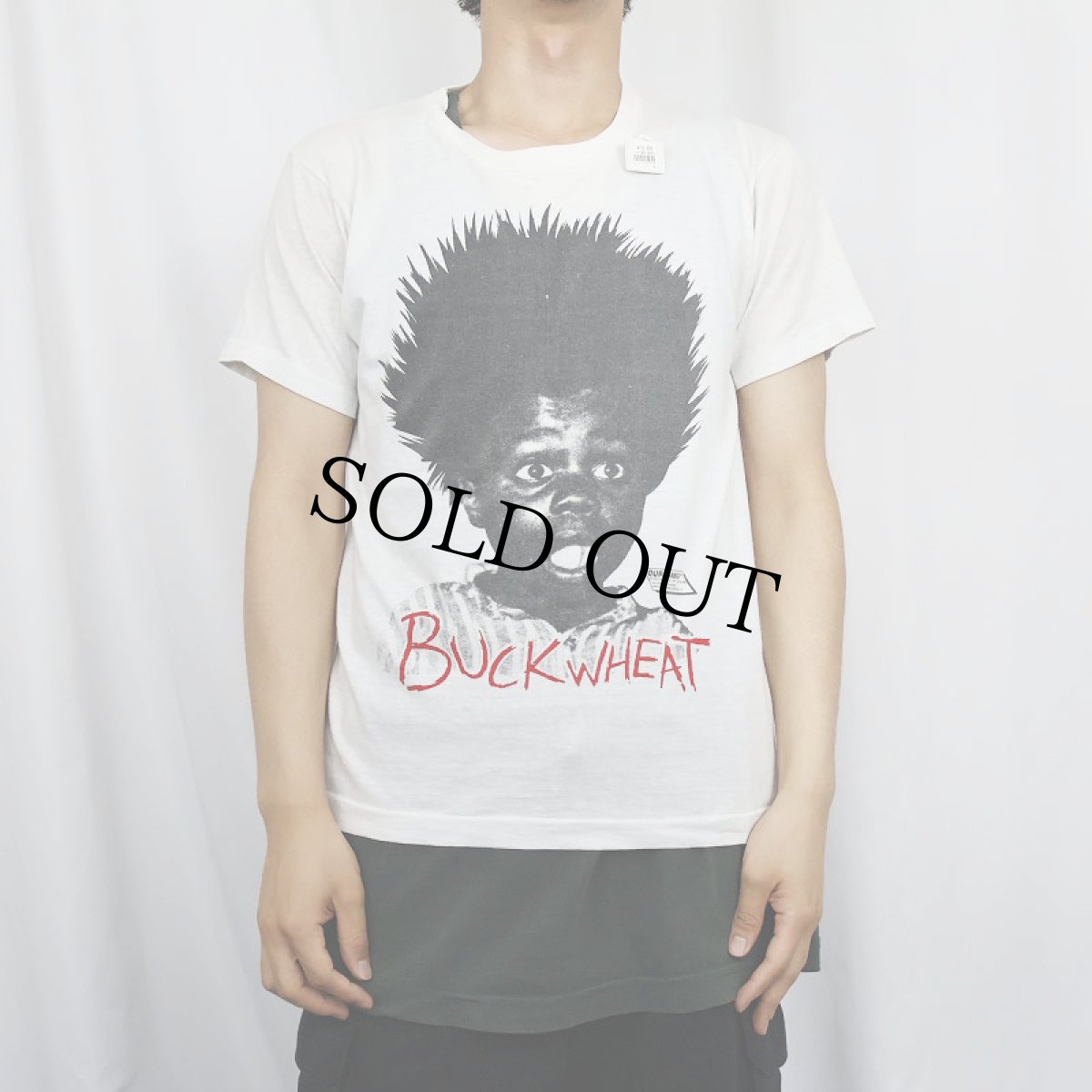 画像2: 80's Our Gang USA製 "BUCKWHEAT" コメディプリントTシャツ (2)