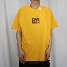 画像2: Cactus Jack×McDonald's ロゴプリント ヒップホップTシャツ L (2)
