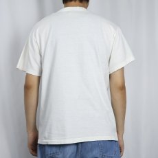 画像3: 80's Woody Jackson USA製 "UNCLE SAM WANTS MOO" アートプリントTシャツ M (3)