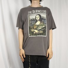 画像2: 2000's RAY TROLL "THE DAVINCI COD" アートパロディプリントTシャツ L (2)