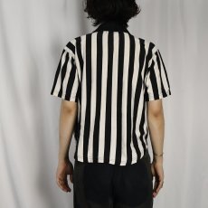 画像3: 60〜70's SAND KNIT ハーフジップ レフェリーシャツ L (3)