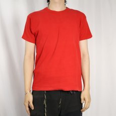 画像2: 70〜80's RUSSELL ATHLETIC 金タグ USA製 "2" フロッキープリント ナンバリングTシャツ M (2)