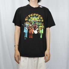 画像3: 90's THE BEATLES "Sgt Pepper's Lonely Hearts Club Band" ロックバンドプリントTシャツ L (3)