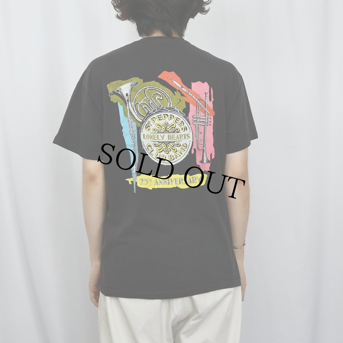 画像4: 90's THE BEATLES "Sgt Pepper's Lonely Hearts Club Band" ロックバンドプリントTシャツ L (4)