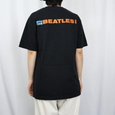 画像3: 90's〜 THE BEATLES ロックバンドプリントTシャツ BLACK L (3)