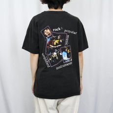 画像4: 90's THE BEATLES ロックバンドプリントTシャツ BLACK  (4)