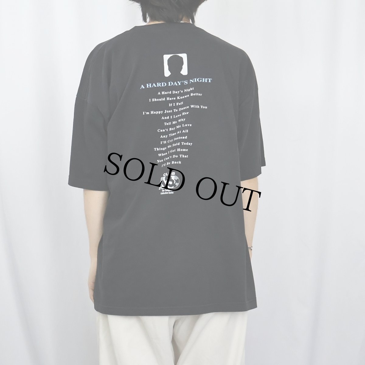 画像4: 90's〜 THE BEATLES ロックバンドプリントTシャツ BLACK XL (4)