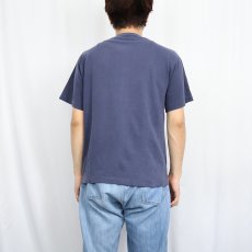 画像3: 90's halfmoon PRODUCTIONS スケートブランドプリントTシャツ NAVY M (3)