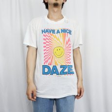 画像2: 80's〜 "HAVE A NICE DAZE" スマイルプリントTシャツ  (2)