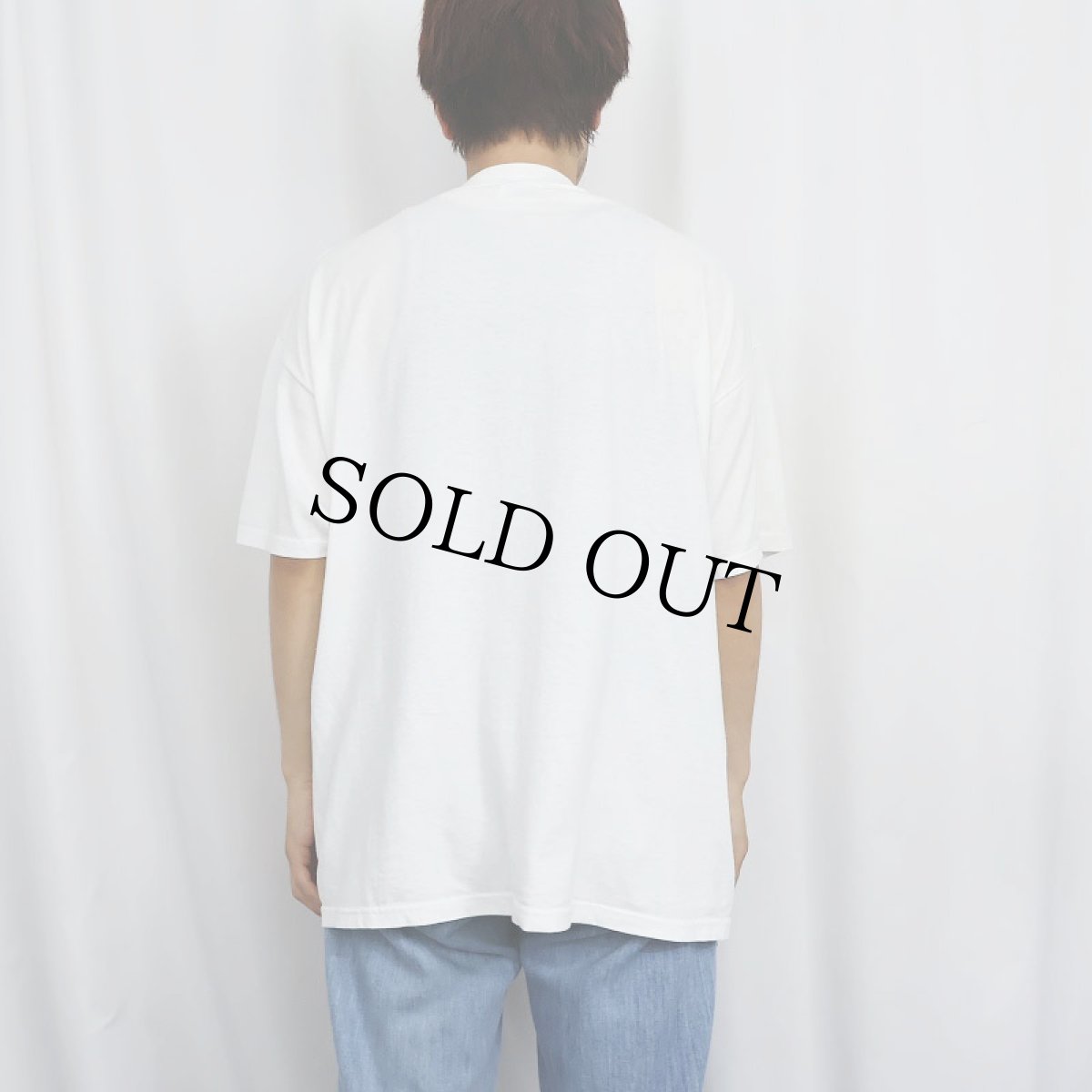 画像3: 90's "DO THE MACARENA" スマイルプリントTシャツ XL (3)