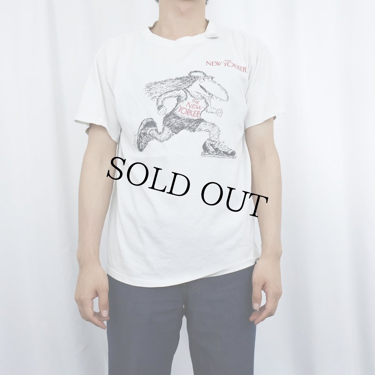 画像3: 90's Edward Koren "THE NEW YORKER" イラストプリントTシャツ (3)