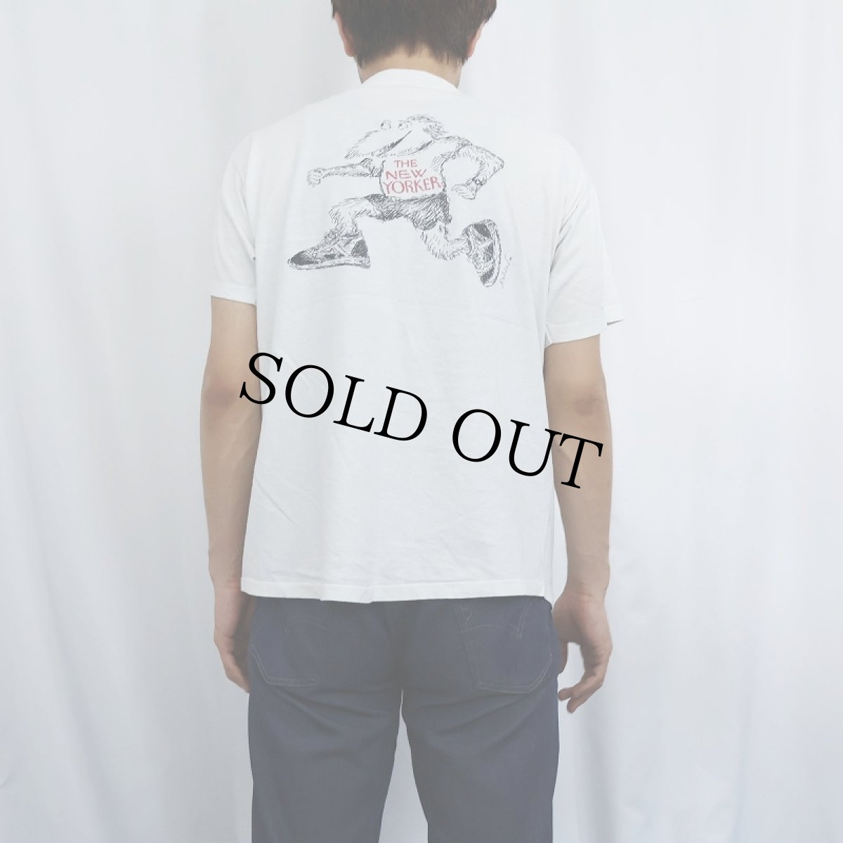 画像4: 90's Edward Koren "THE NEW YORKER" イラストプリントTシャツ (4)