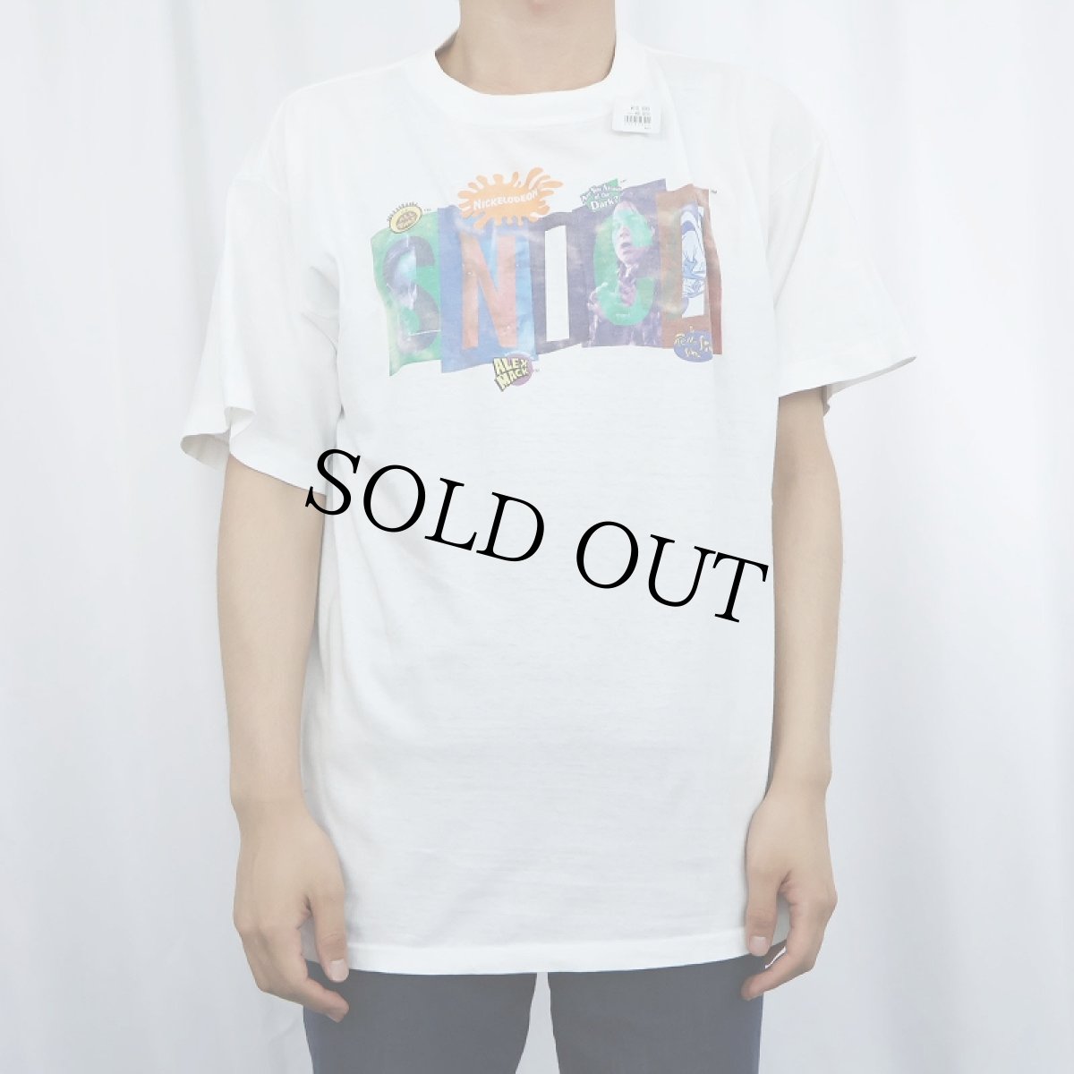 画像2: 90's NICKELODEON TVチャンネル プリントTシャツ (2)