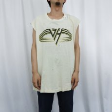 画像3: 90's VAN HALEN "BALANCE 95-96" ハードロックバンドプリントカットオフTシャツ XL (3)
