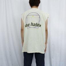画像4: 90's VAN HALEN "BALANCE 95-96" ハードロックバンドプリントカットオフTシャツ XL (4)