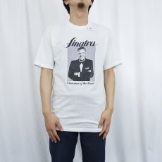 画像2: 80's Frank Sinatra USA製 "Chairman of the Board" ジャズミュージシャンプリントTシャツ L (2)