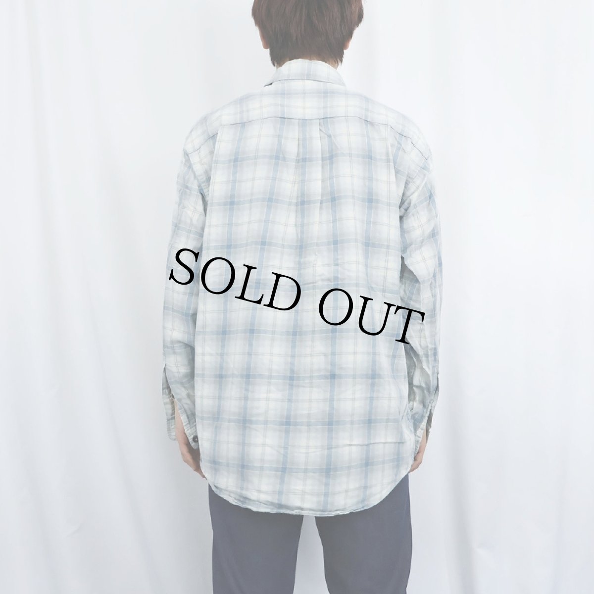 画像3: Patagonia チェック柄 コットンシャツ M (3)