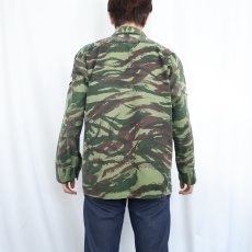 画像3: 70〜80's リザードカモ柄 HBT フィールドシャツ SIZE40 (3)