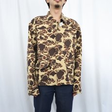 画像2: 80's BLACK SHEEP ダックハンターカモ柄 ハンティングジャケット L (2)