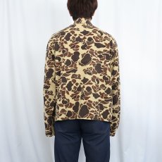 画像3: 80's BLACK SHEEP ダックハンターカモ柄 ハンティングジャケット L (3)