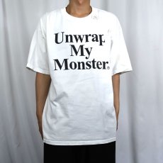 画像2: 2000's FREEBIRDS "Unwrap My Monster" ブリトーショップ プリントTシャツ XL (2)
