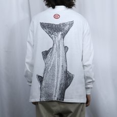 画像4: 80's Thomas Prochaska USA製 魚 大判プリントロンT XL (4)